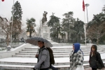  Kar ya���� ba�lad�, Bursa beyaza b�r�nd�  