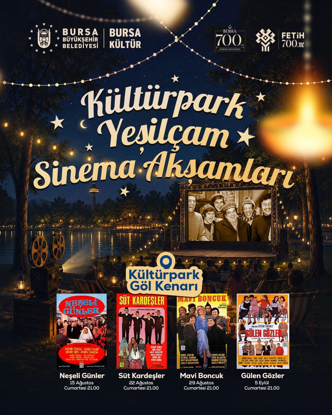 Kültürpark Yeşilçam Sinema Akşamları