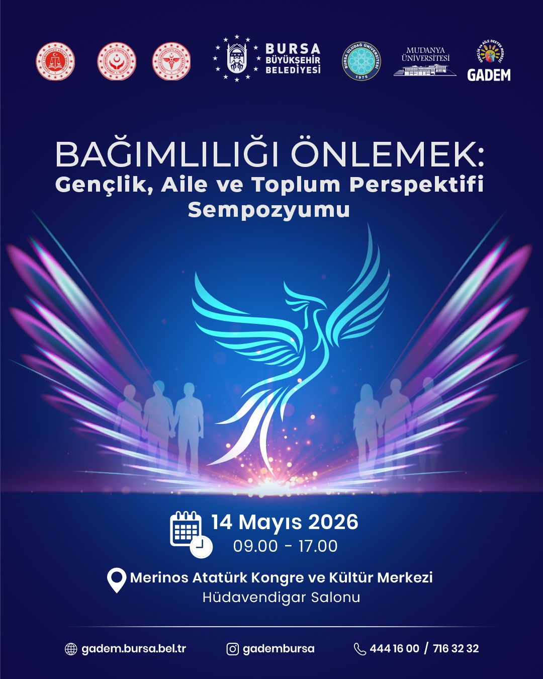 “Bağımlılığı Önlemek: Gençlik, Aile ve Toplum Perspektifi” Sempozyumu
