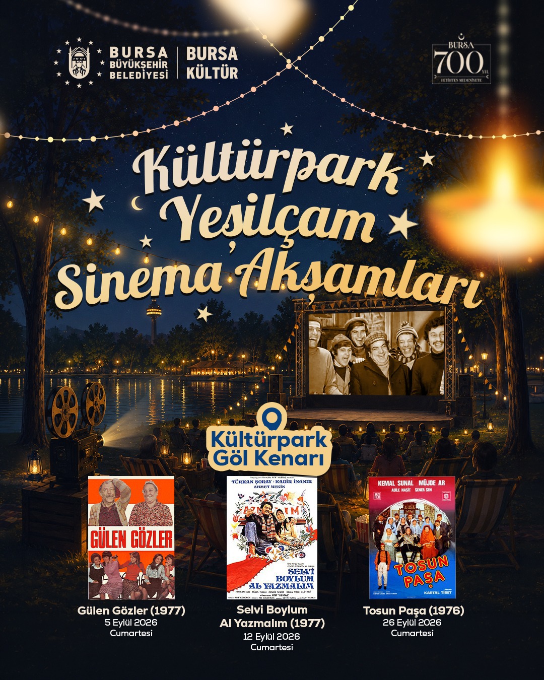 Kültürpark Yeşilçam Sinema Akşamları