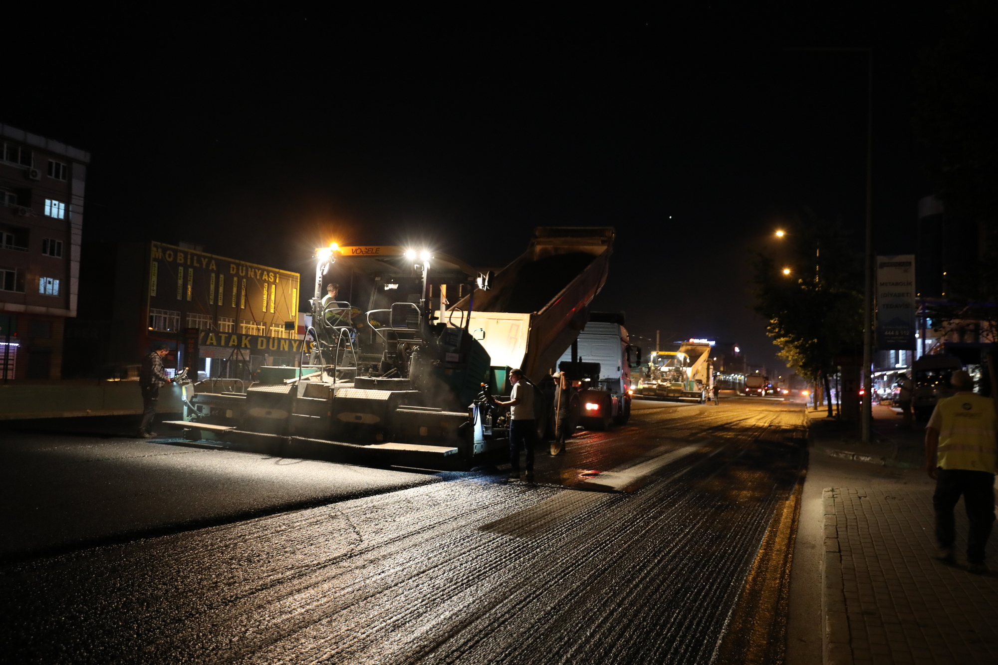 Ankara yolunda gece mesaisi 