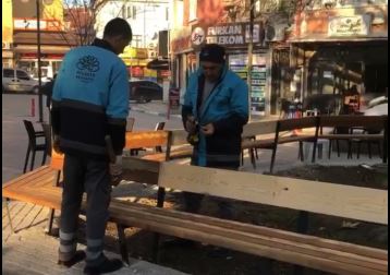 Nilüfer’in reklam oyunu kameraya takıldı 