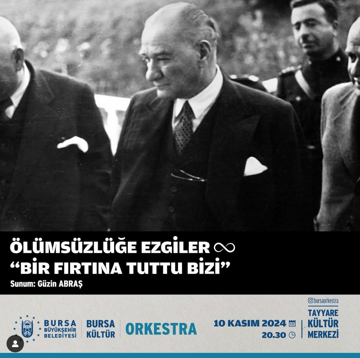 Bursa’da ‘Ata’mızı anıyoruz 