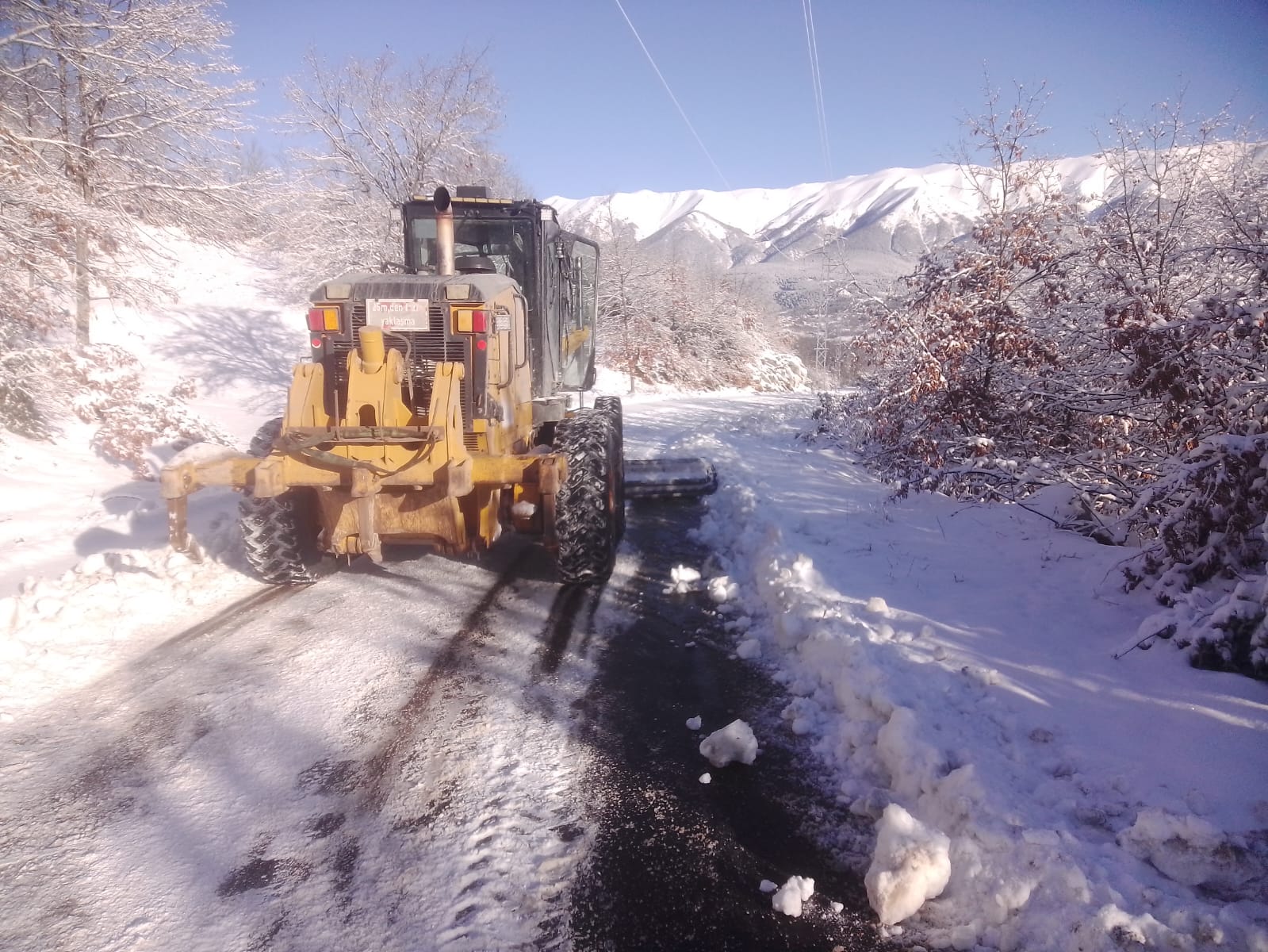 Büyükşehir Belediyesi ile yollar güvende 