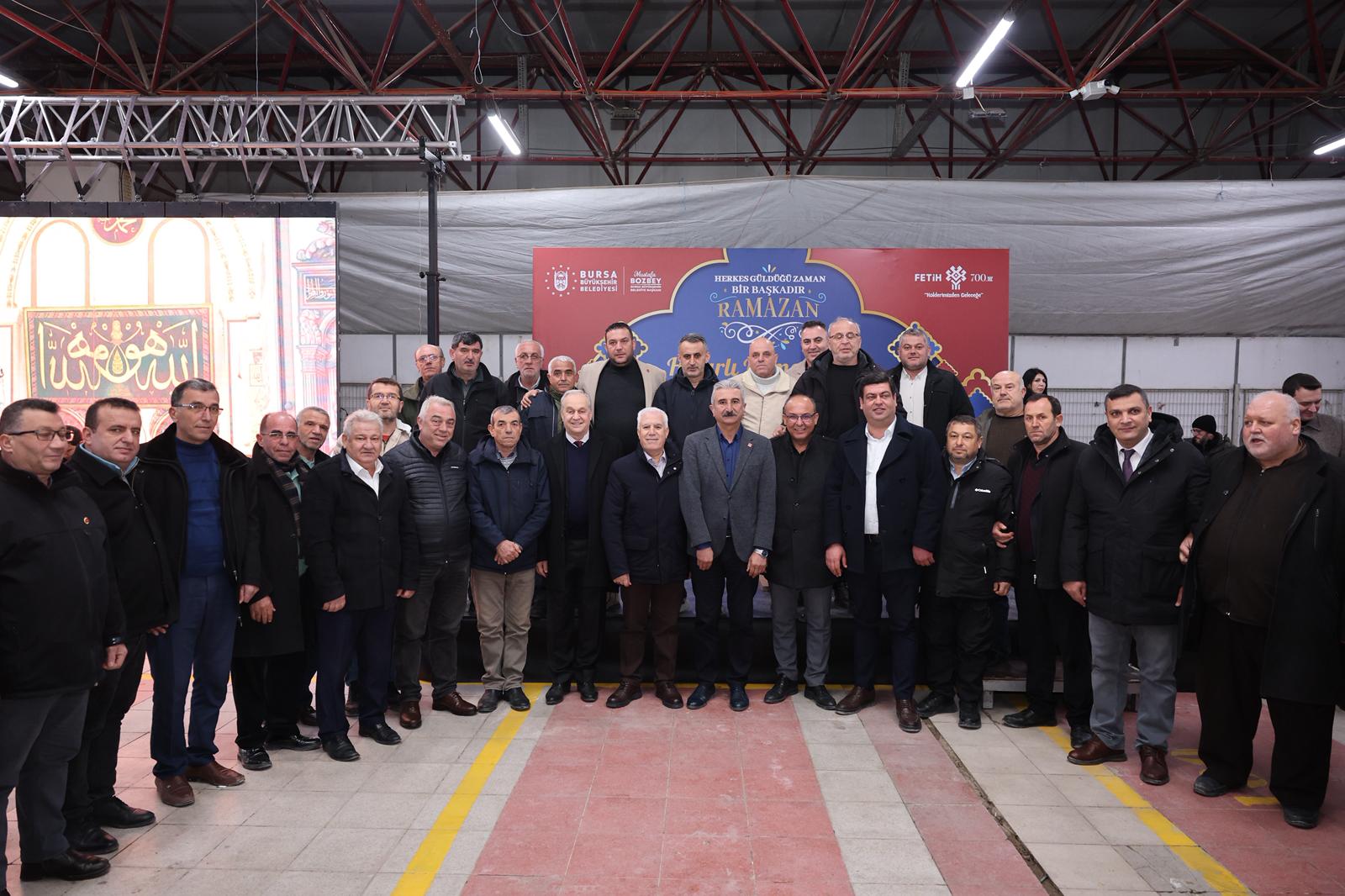 Başkan Bozbey: “Üreticimizi asla yalnız bırakmayacağız” 