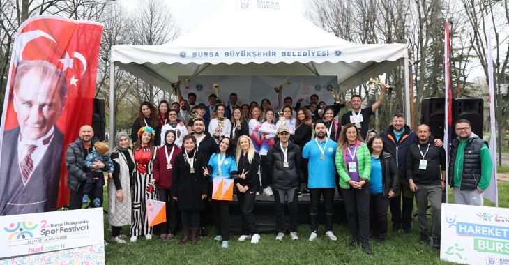 Sporun enerjisi Bursa'da yaşanıyor
