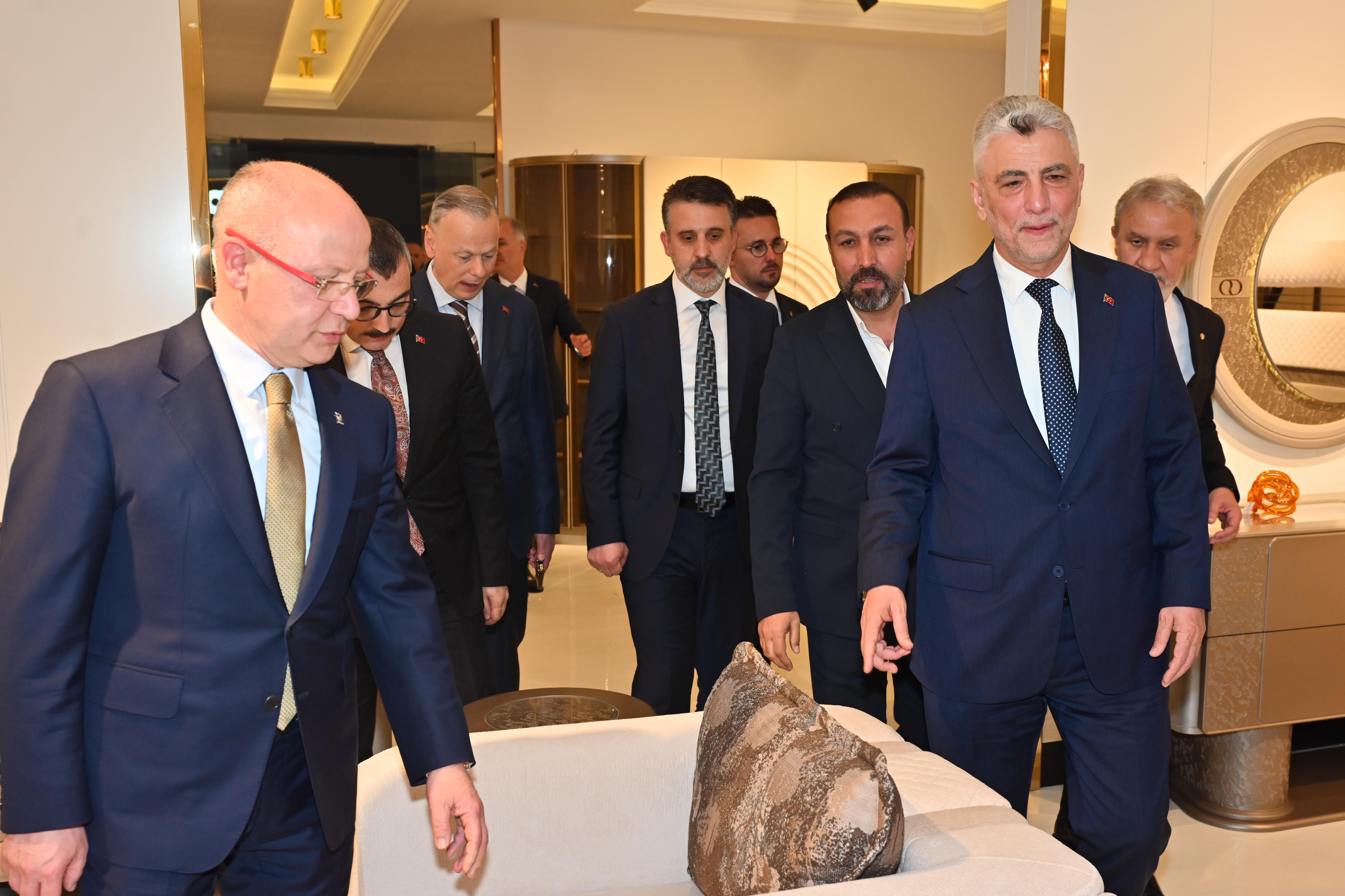 Başkanvekili Biba: İnegöl mobilyası dünya çapında bir başarı hikayesi