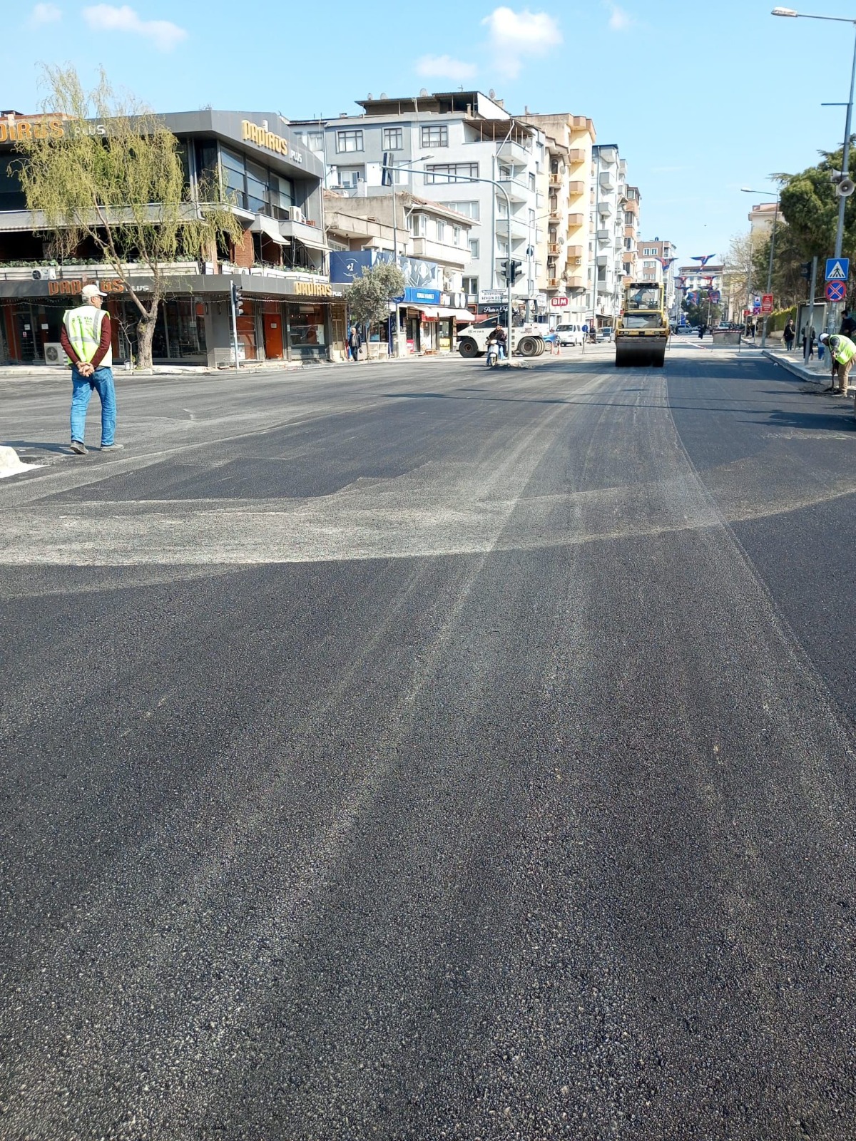 Mustafakemalpaşa'nın üstyapısı yenileniyor 