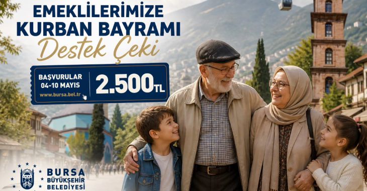 Emeklilere ‘Kurban Bayramı destek çeki’