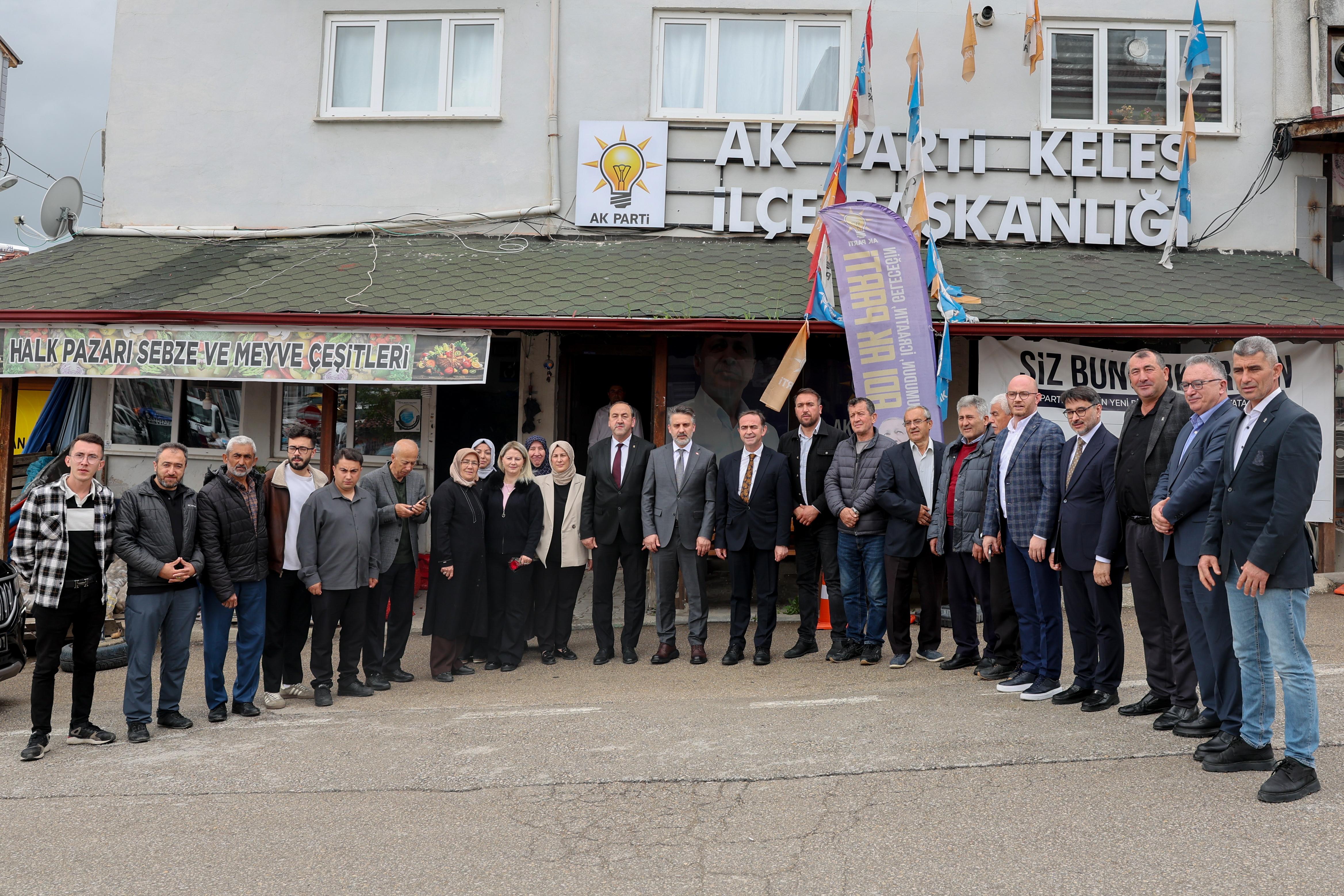Başkan Vekili Biba: Keles’i hak ettiği hizmetlerle buluşturacağız 