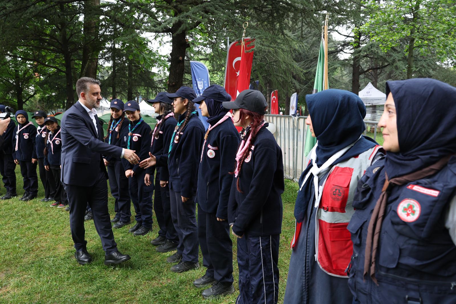 Başkan Vekili Biba'dan 'İzci Evi ve Kamp Alanı' müjdesi