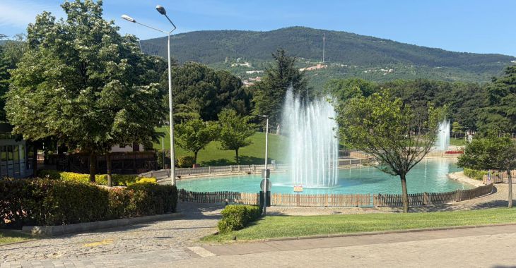 Bursa’da yeşil alanlar bayrama ve yaza hazır 