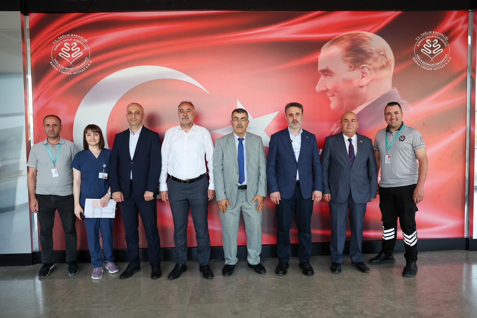 Başkan Vekili Biba'dan bayramda gönül ziyaretleri 