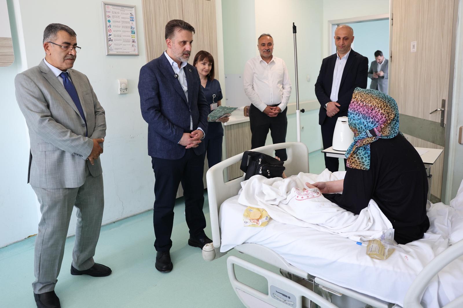 Başkan Vekili Biba'dan bayramda gönül ziyaretleri 