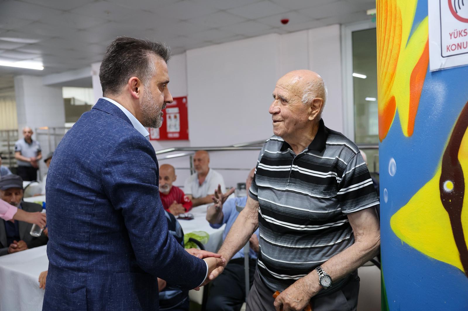 Başkan Vekili Biba'dan bayramda gönül ziyaretleri 