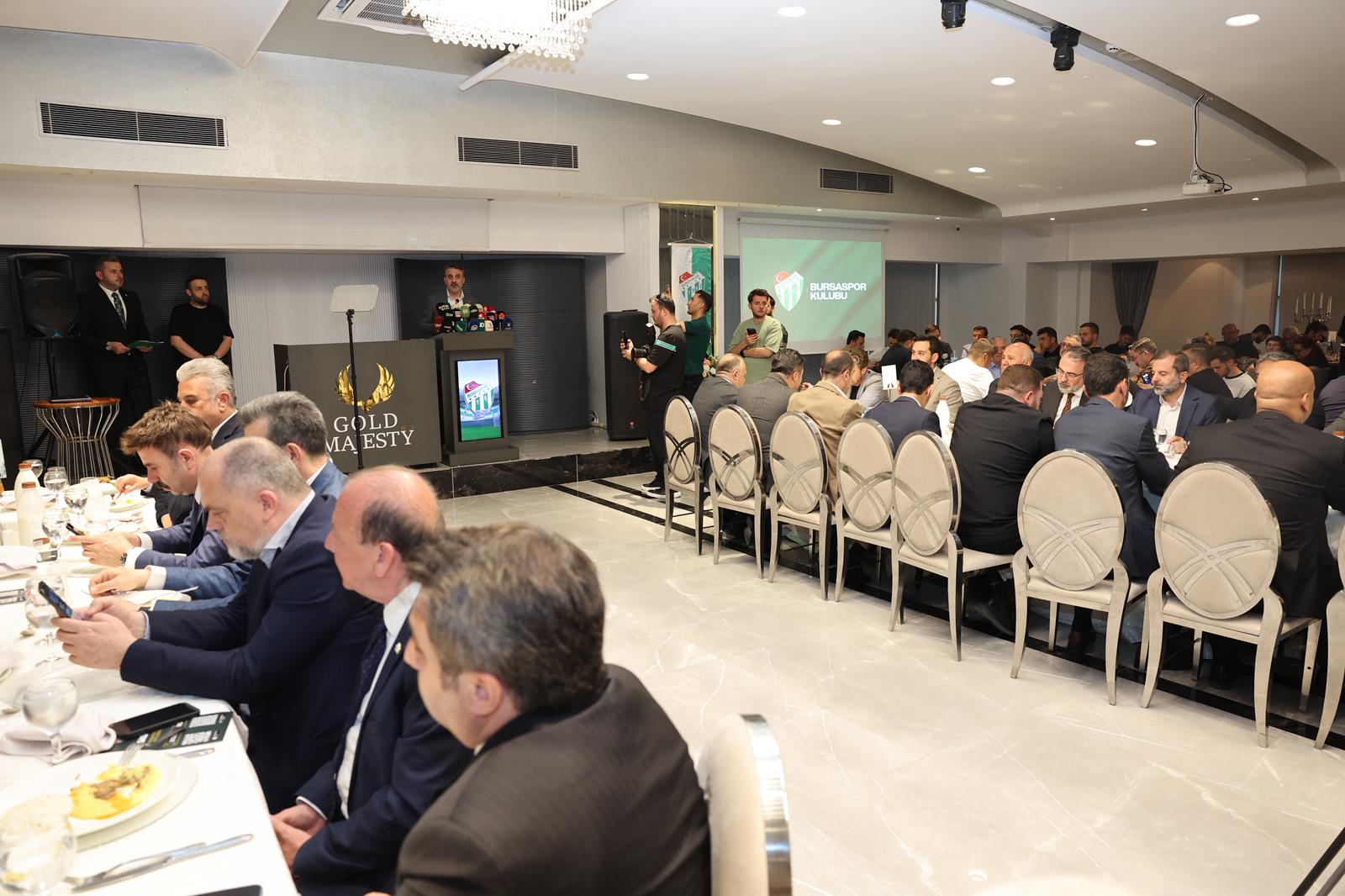 Başkan Vekili Biba: Bursaspor’un yanında olmaya devam edeceğiz