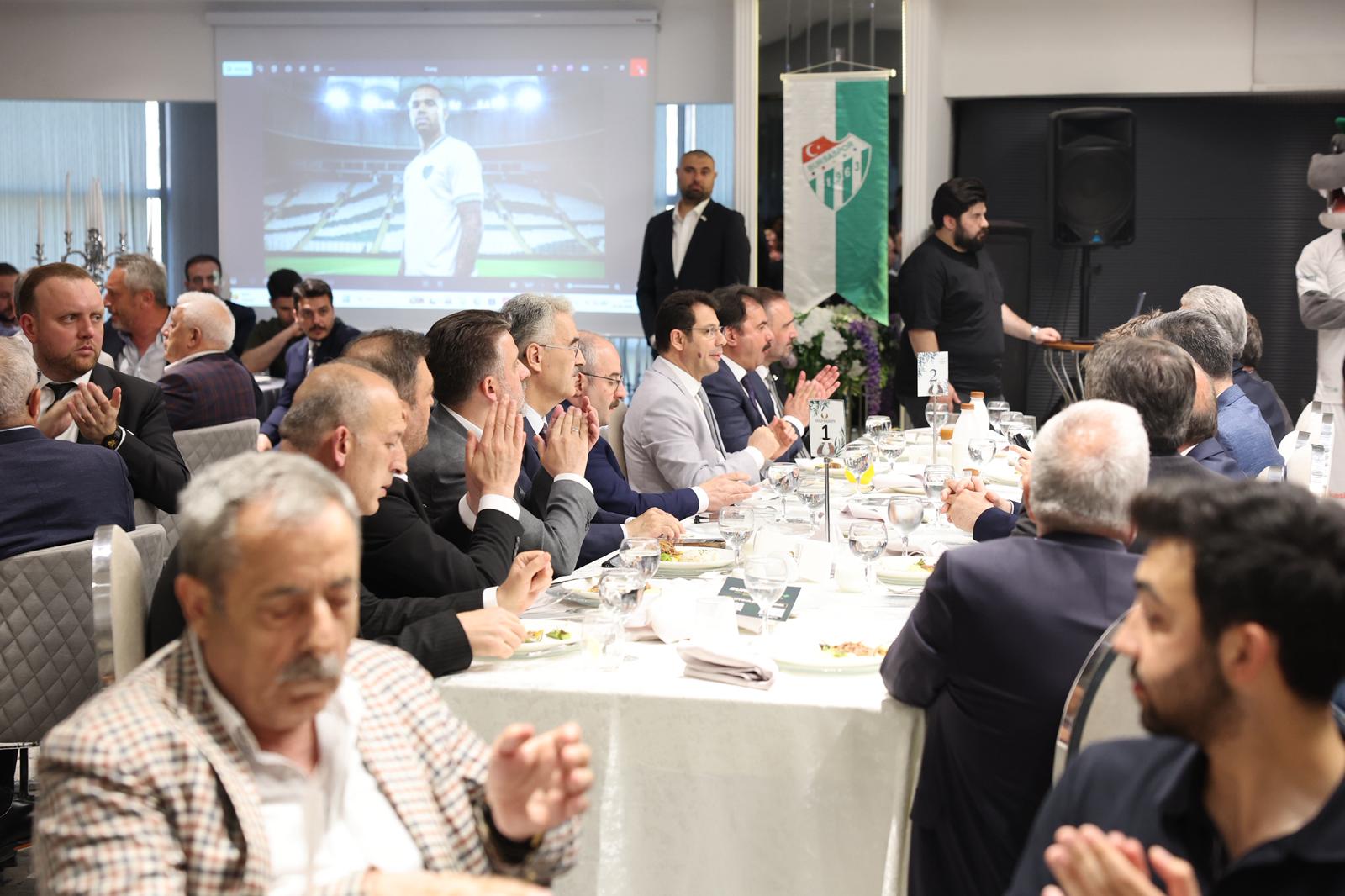 Başkan Vekili Biba: Bursaspor’un yanında olmaya devam edeceğiz