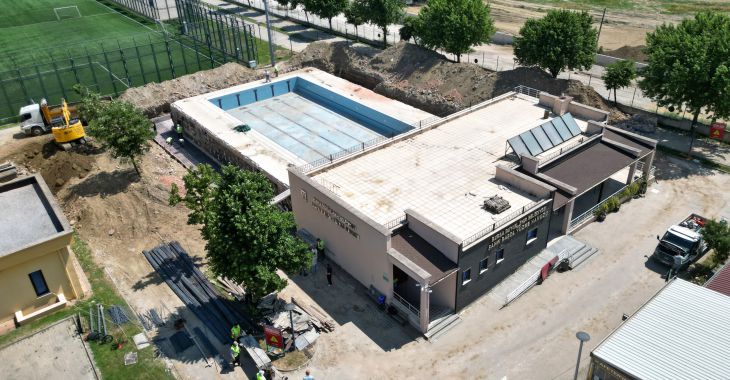 Yıldırım'da 4 mevsim havuz keyfi