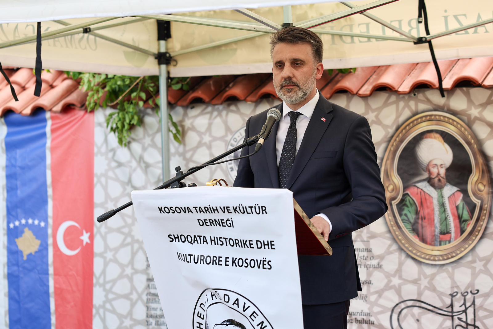 Sultan 1. Murad Han, Kosova'daki türbesinde anıldı 