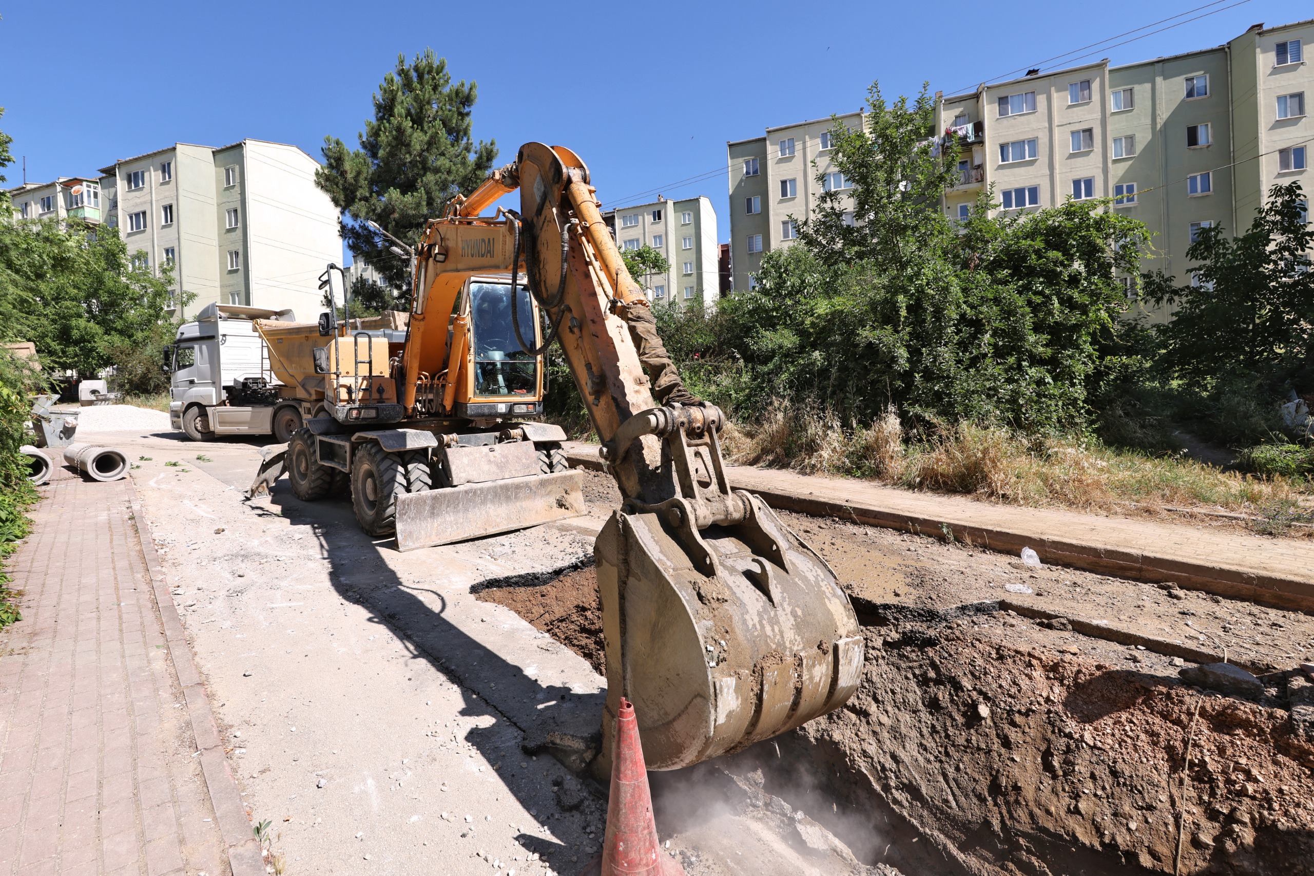 İnegöl'de altyapı hamlesi
