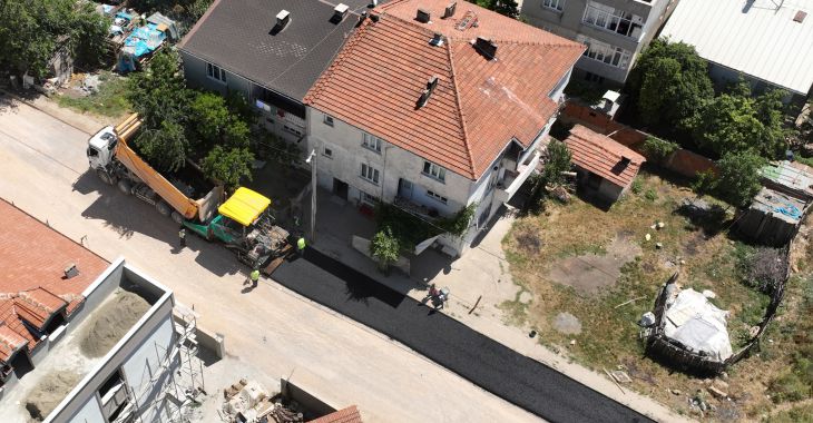 İnegöl'de yollar yenileniyor