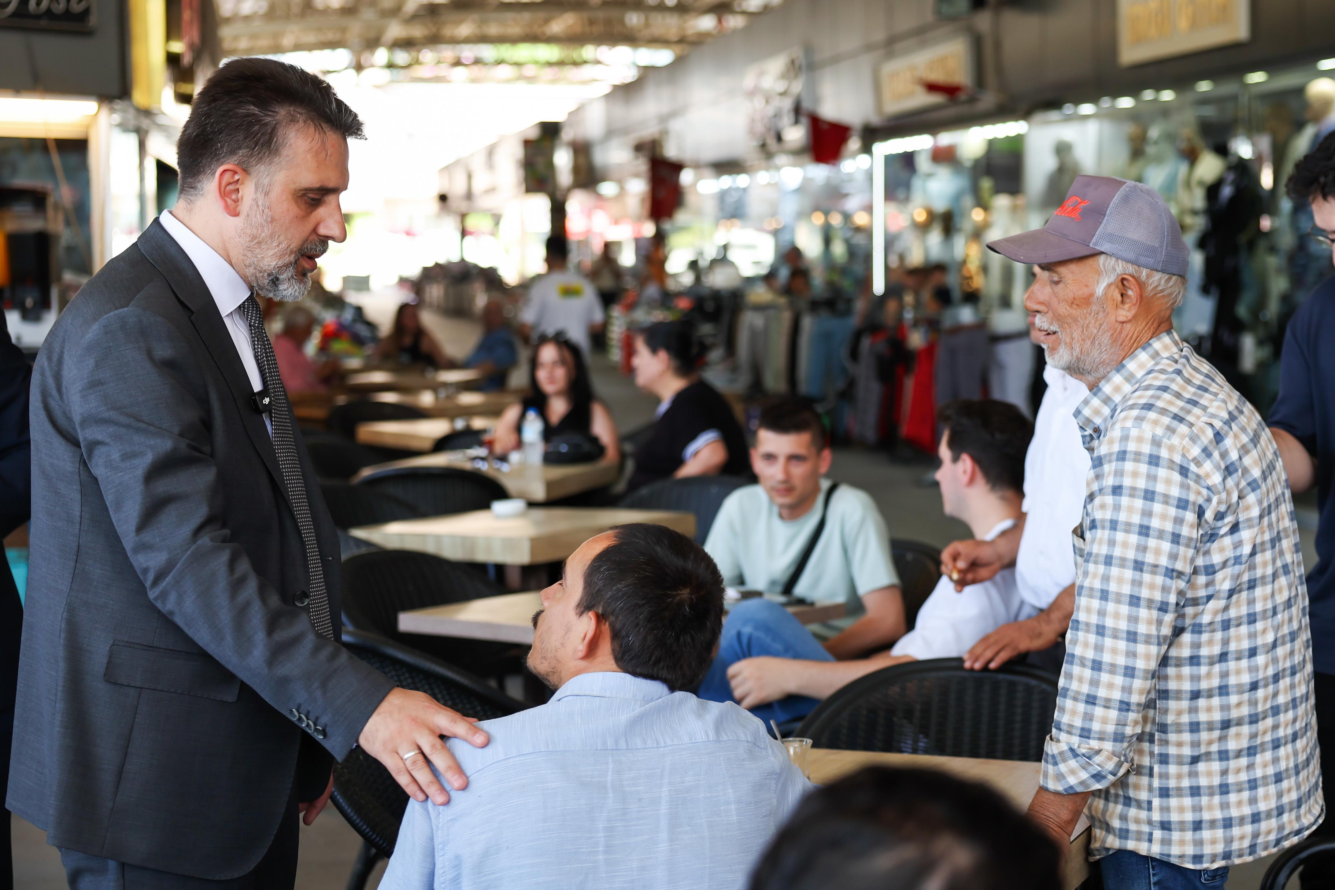 Başkan Vekili Biba: Mustafakemalpaşa hak ettiği hizmetleri alacak 