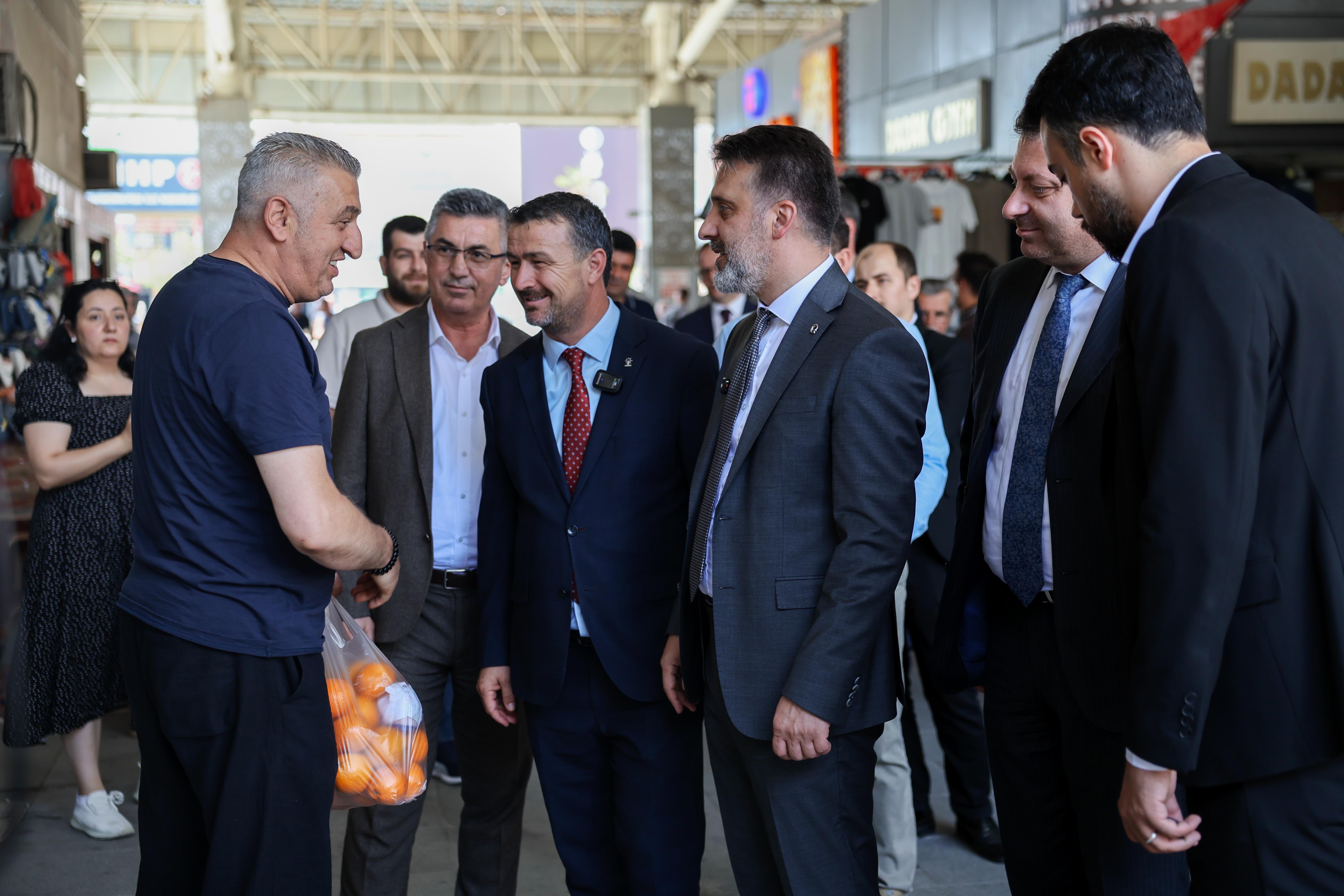 Başkan Vekili Biba: Mustafakemalpaşa hak ettiği hizmetleri alacak 