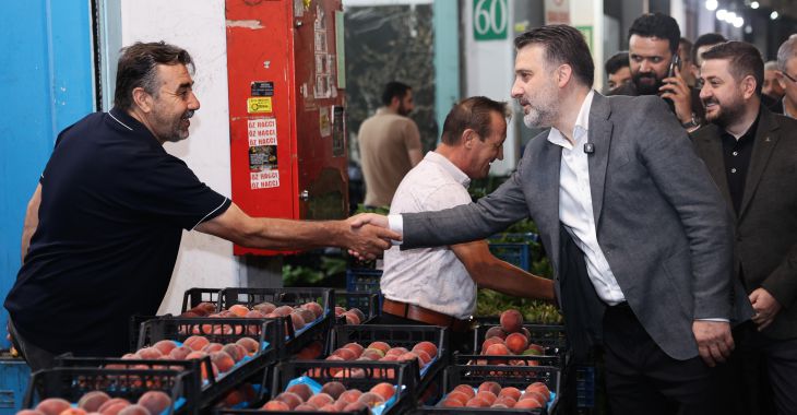 Başkan Vekili Biba'dan Kent Hali'ne yakın takip