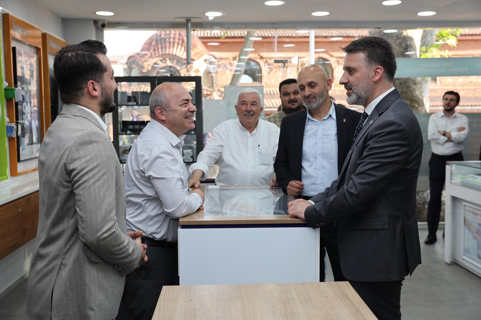 Başkan Vekili Biba’dan İznik’e ‘Kültür merkezi ve B Kafe’ müjdesi 