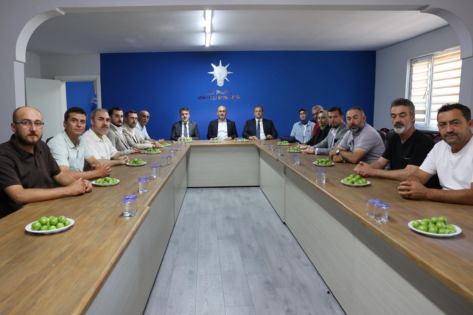 Başkan Vekili Şahin Biba’dan İznik’e Kültür Merkezi ve B Kafe Müjdesi