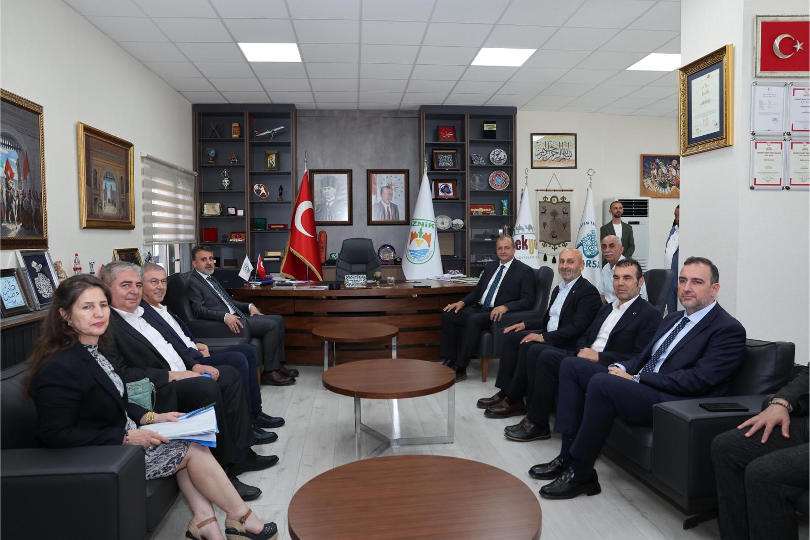Başkan Vekili Şahin Biba’dan İznik’e Kültür Merkezi ve B Kafe Müjdesi