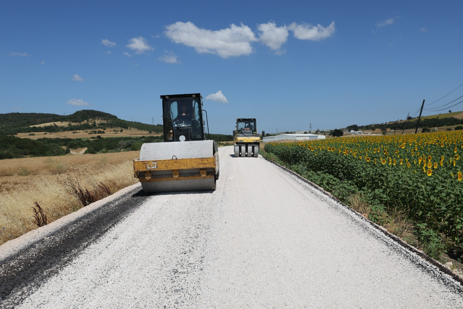 Bursa Nilüfer’de Yollar Genişletilip Yenileniyor