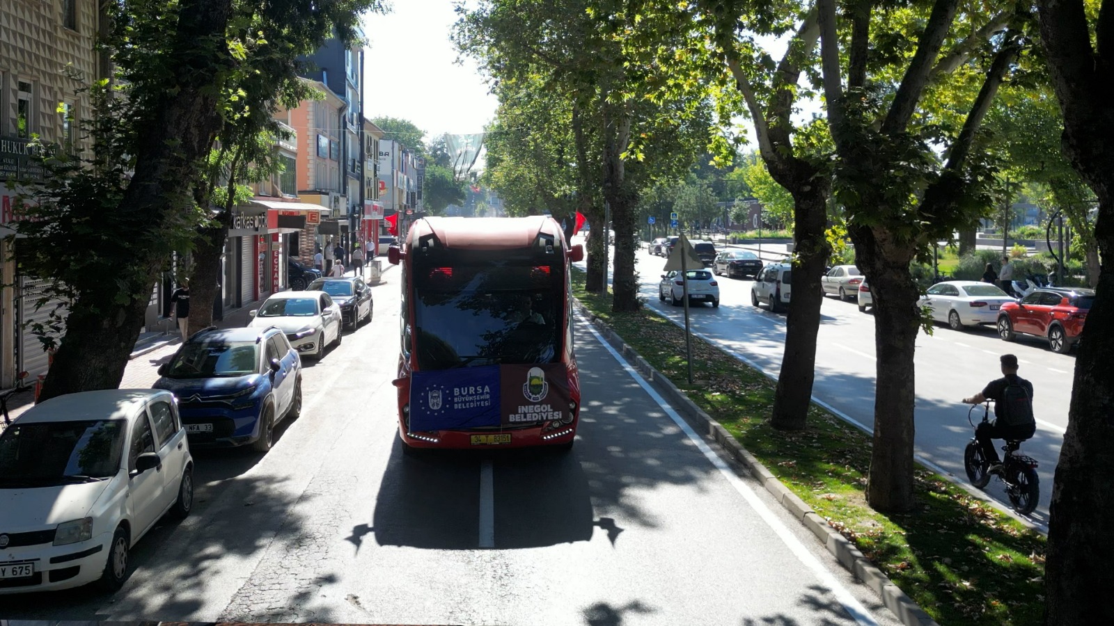 İnegöl’de Metrobüs Dönemi Başlıyor: İlk Test Sürüşü Yapıldı