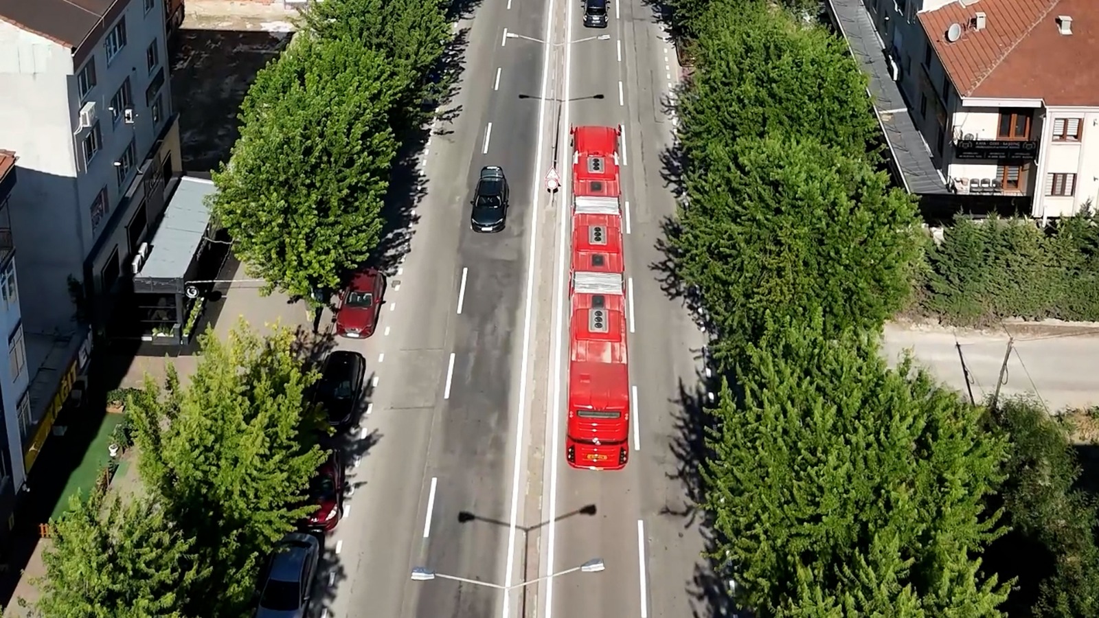 İnegöl’de Metrobüs Dönemi Başlıyor: İlk Test Sürüşü Yapıldı