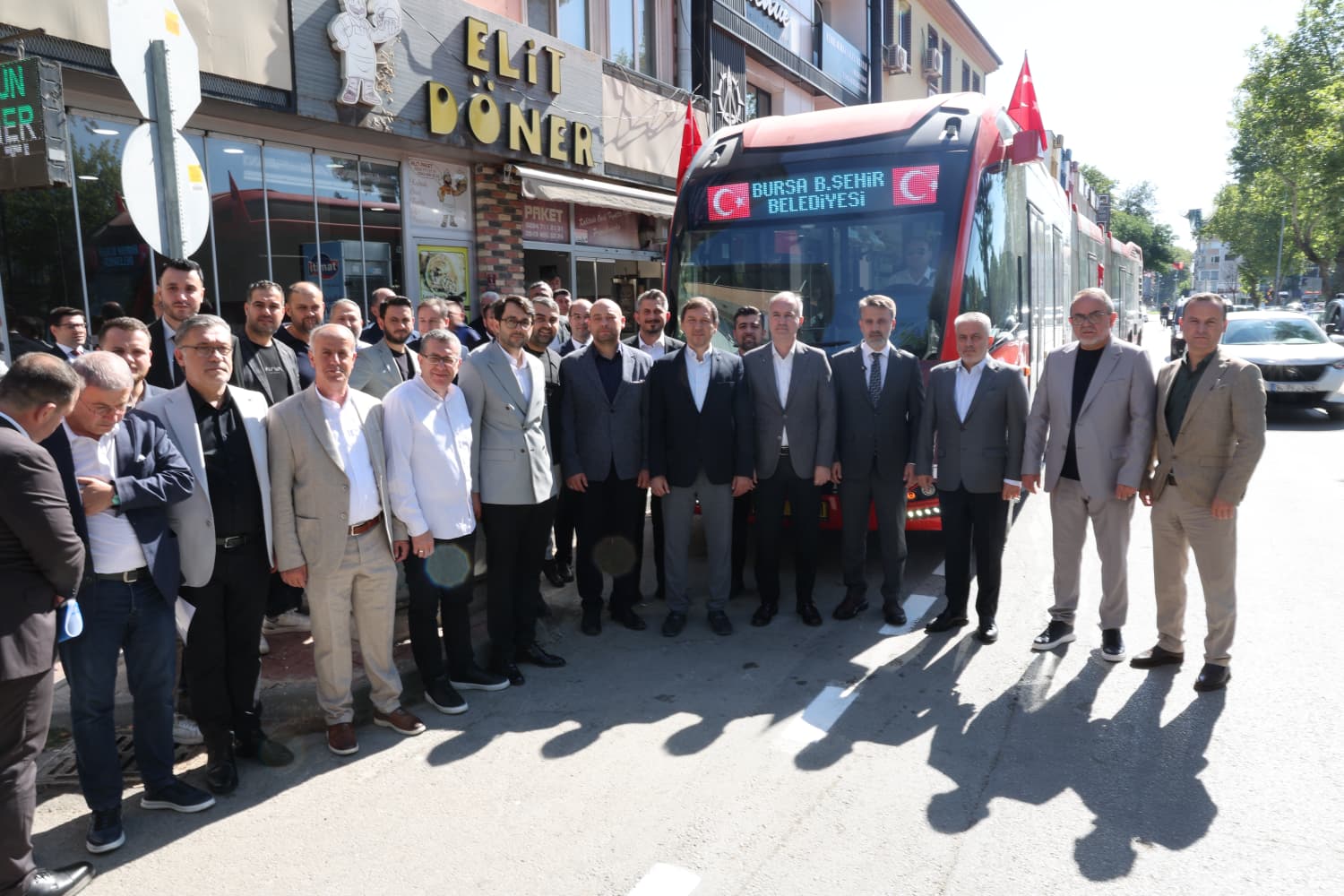 İnegöl’de Metrobüs Dönemi Başlıyor: İlk Test Sürüşü Yapıldı
