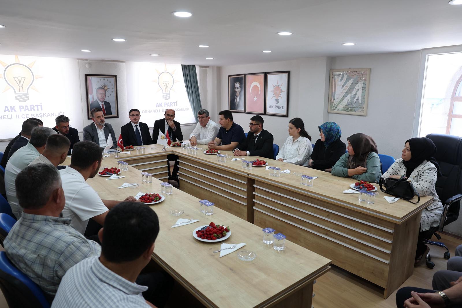 Başkan Vekili Şahin Biba Orhaneli’de Yatırımları Masaya Yatırdı