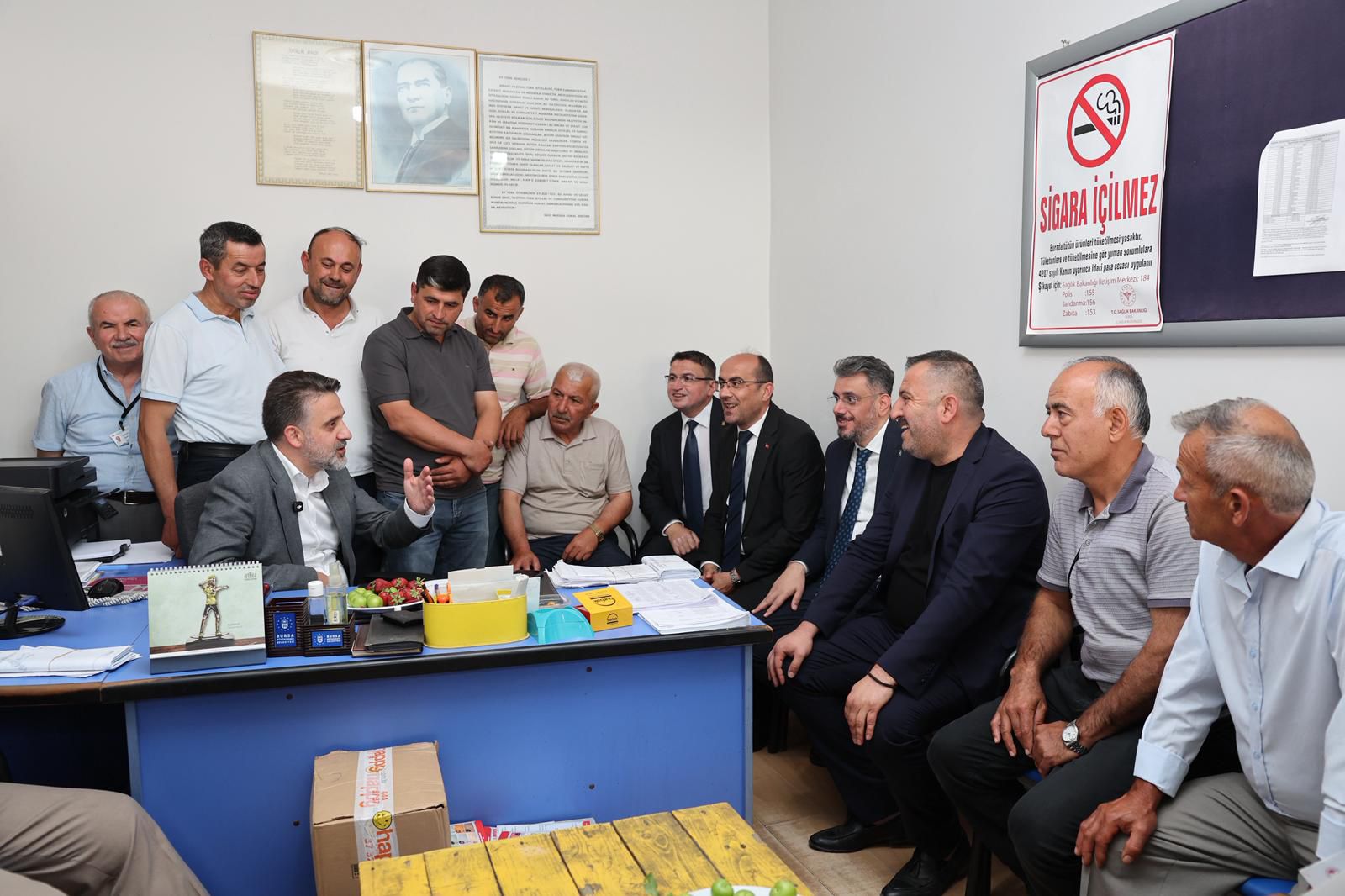 Başkan Vekili Şahin Biba Orhaneli’de Yatırımları Masaya Yatırdı