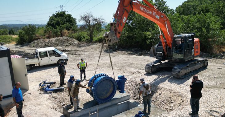 Çınarcık'ın suyu sisteme entegre ediliyor