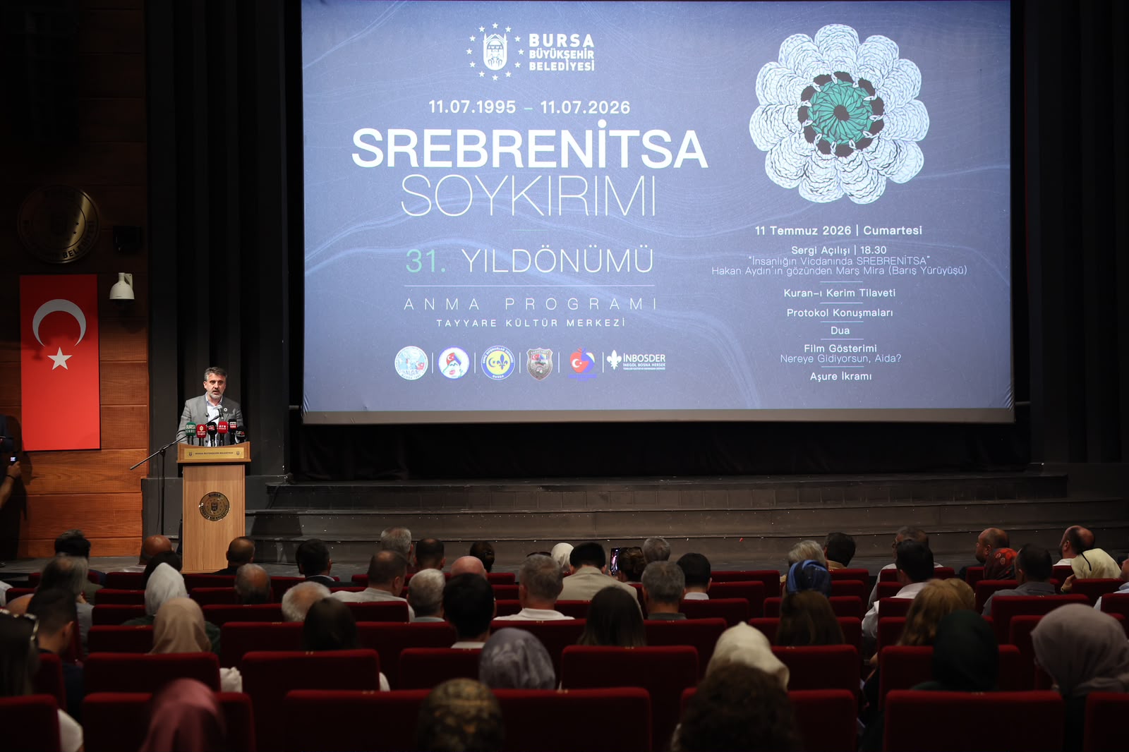 Bursa’da Srebrenitsa Soykırımı Anıldı: Unutmadık, Unutturmayacağız