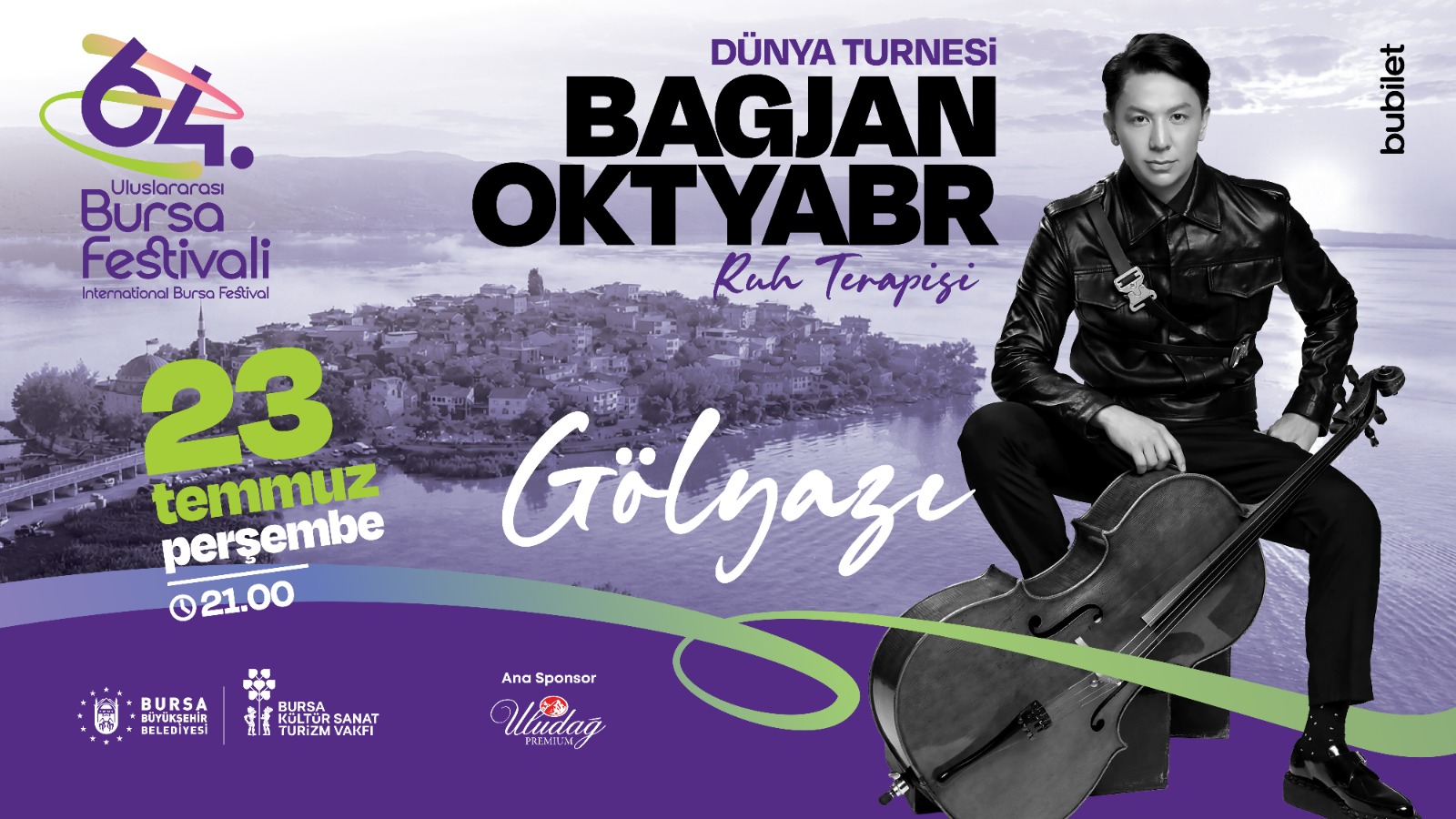 64. Uluslararası Bursa Festivali Murat Karahan Konseriyle Başlıyor 4 64. Uluslararası Bursa Festivali Murat Karahan Konseriyle Başlıyor