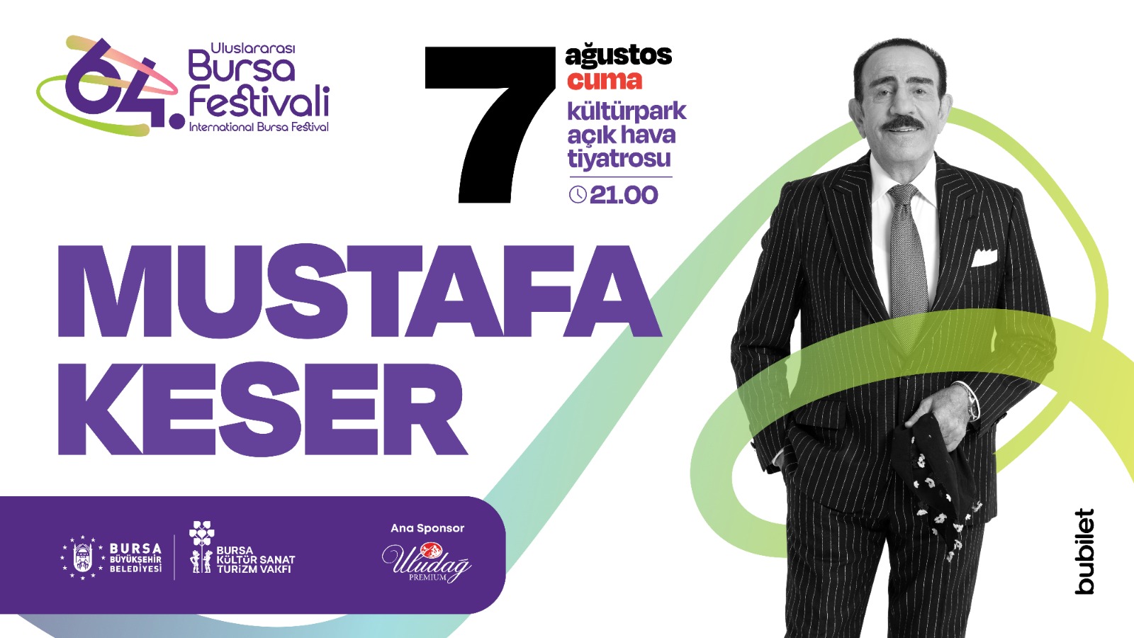 64. Uluslararası Bursa Festivali Murat Karahan Konseriyle Başlıyor 9 64. Uluslararası Bursa Festivali Murat Karahan Konseriyle Başlıyor