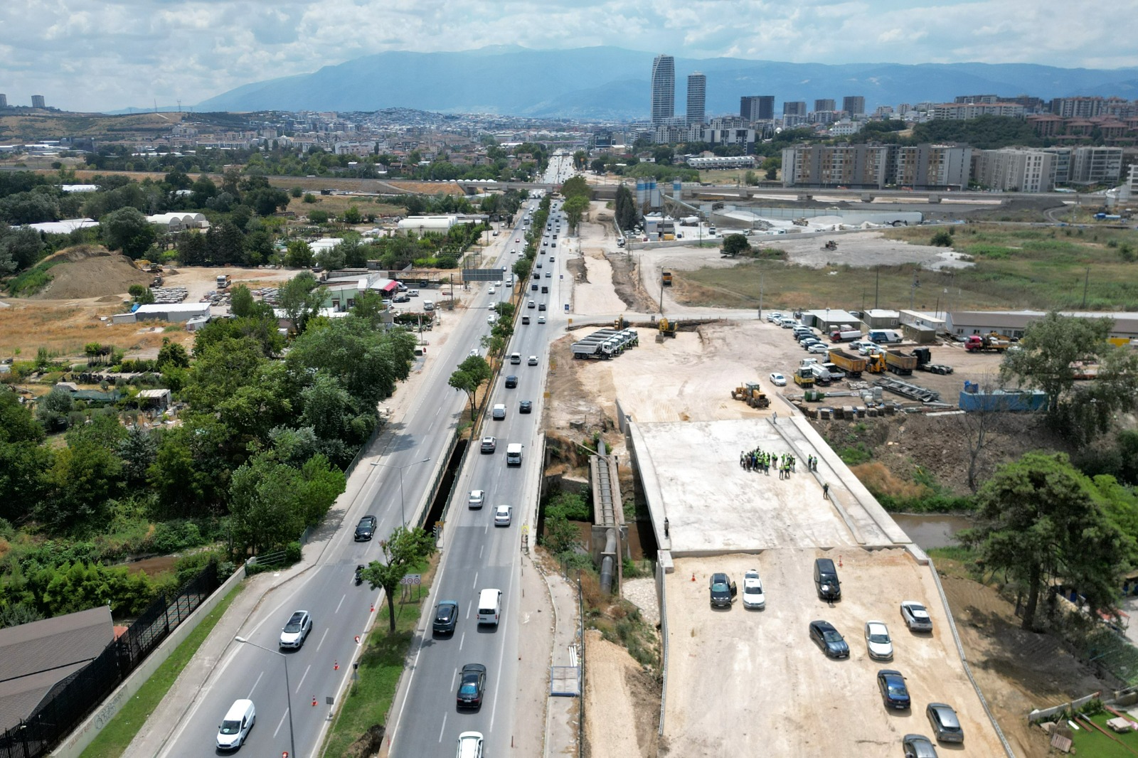 Başkan Vekili Biba, Mudanya Yolu’nda ulaşımı rahatlatacak projeleri inceledi