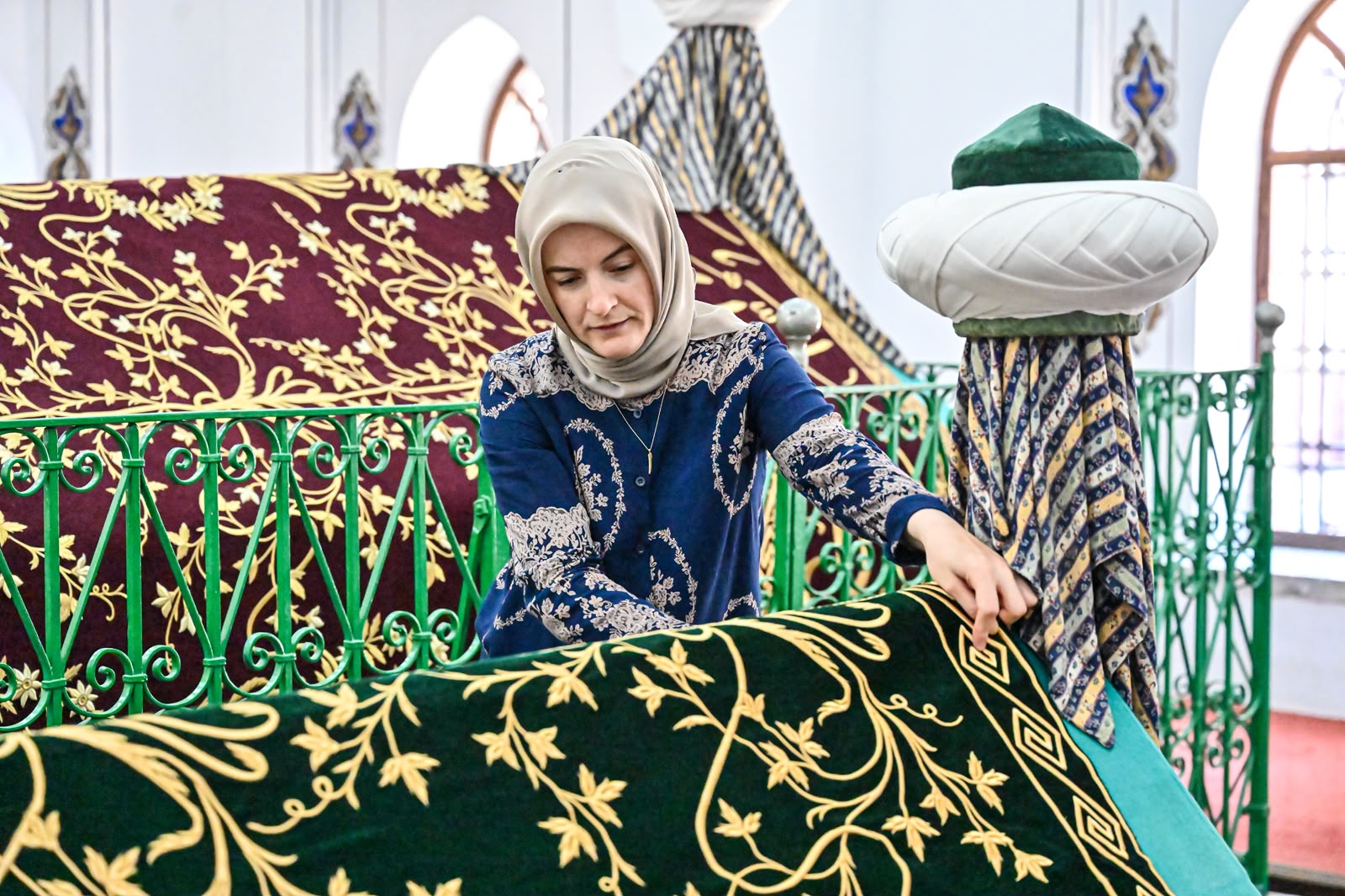 Bursa’daki Hanedan Türbelerindeki Puşideler Yenileniyor