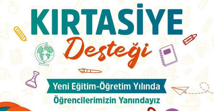 Büyükşehir’den öğrencilere kırtasiye desteği 