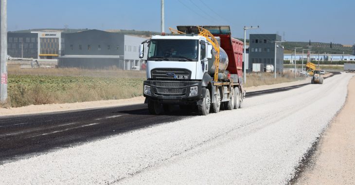 Nilüfer Başköy yeni imar yolu çalışması