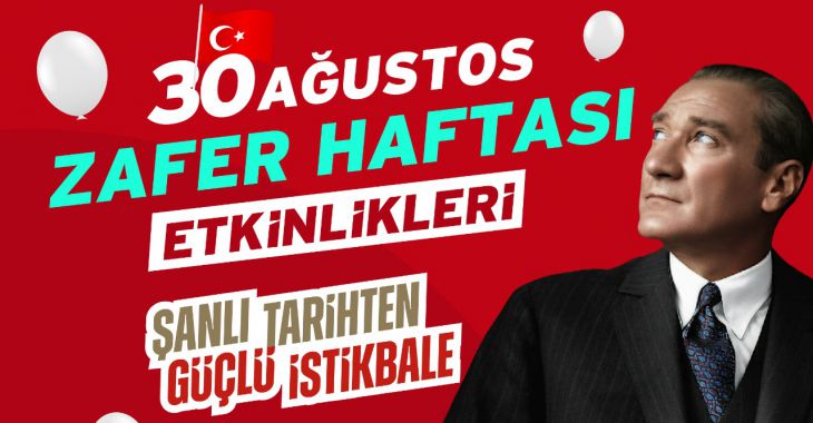 30 Ağustos’ta Büyükşehir’den zafer yürüyüşü ve konser