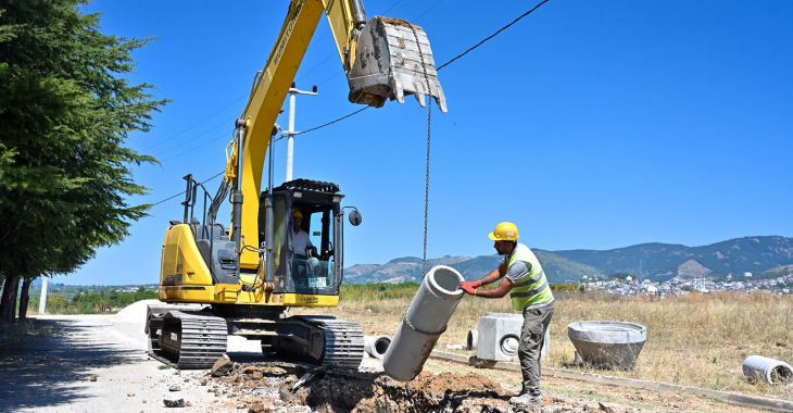 Büyükşehir’den Orhangazi’ye altyapı yatırımı 