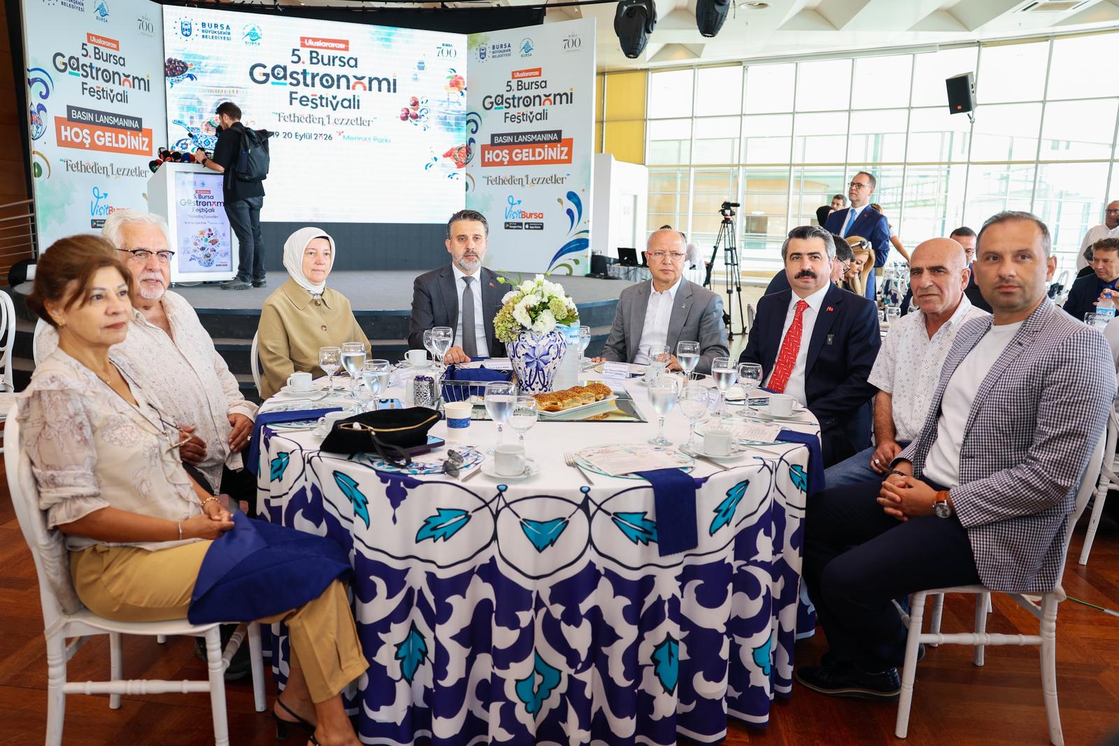 Uluslararası 5. Bursa Gastronomi Festivali "Fetheden Lezzetler"le geliyor