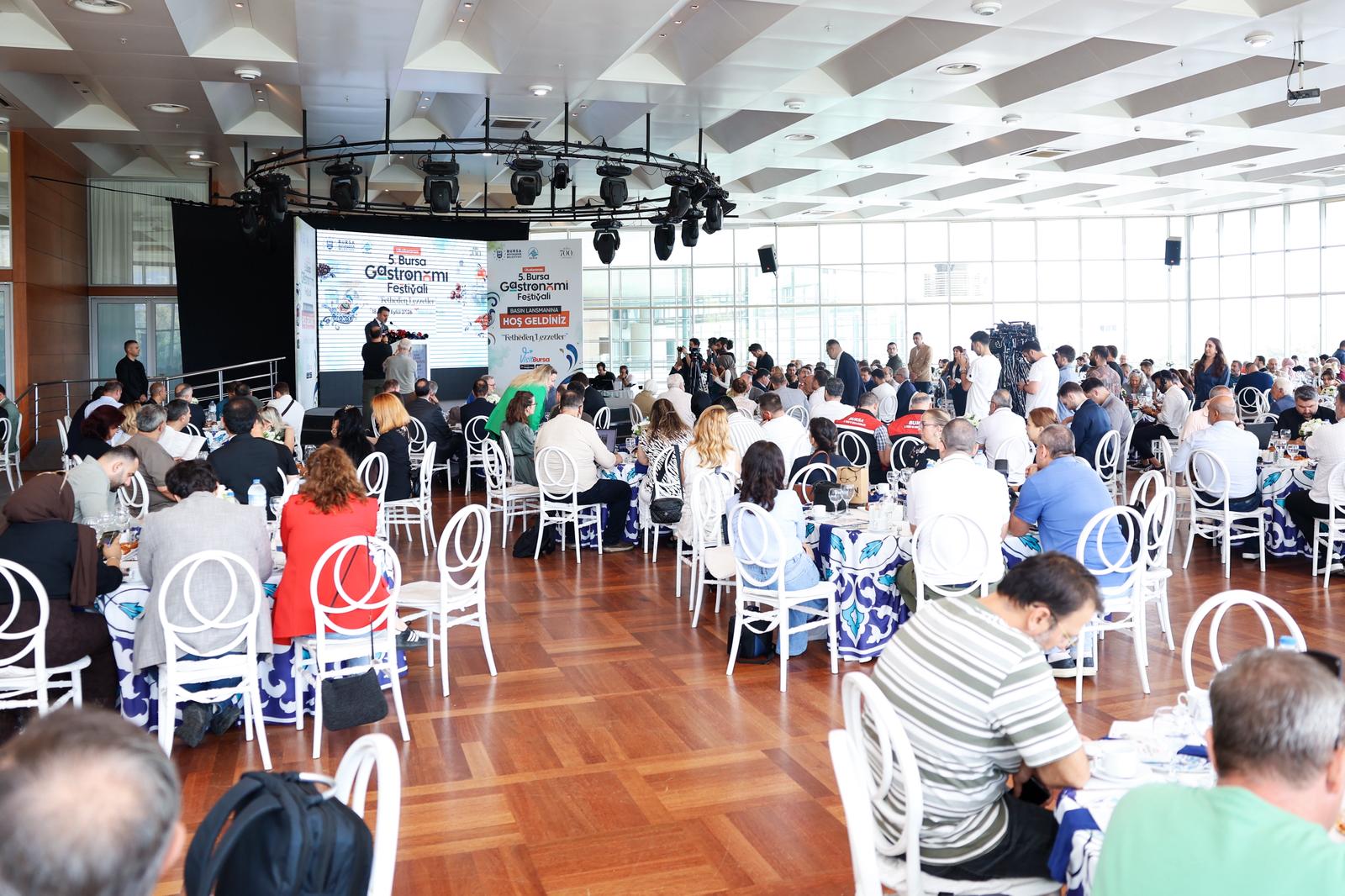 Uluslararası 5. Bursa Gastronomi Festivali "Fetheden Lezzetler"le geliyor