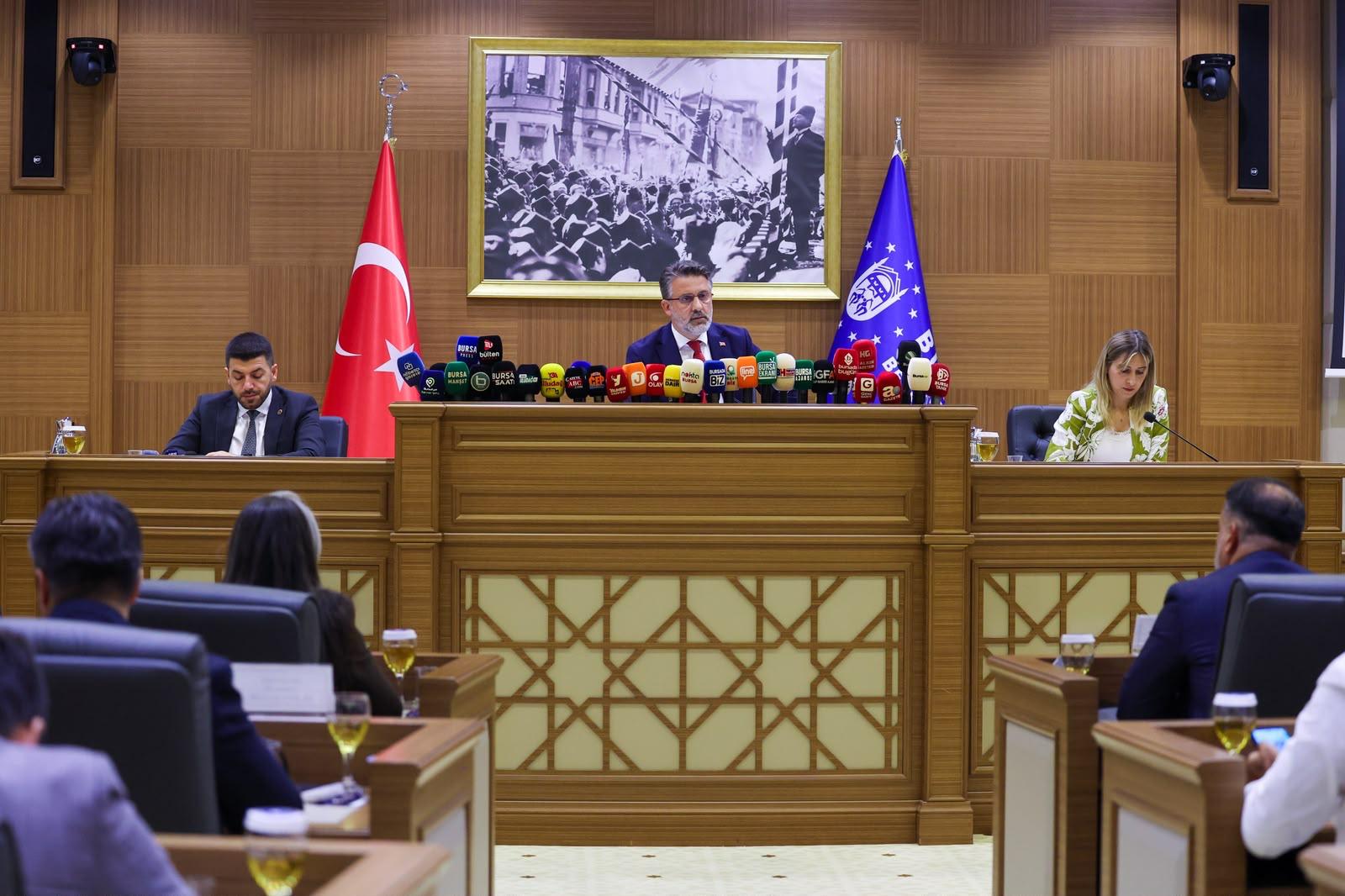 Bursa Büyükşehir Belediye Meclisi üyeleri